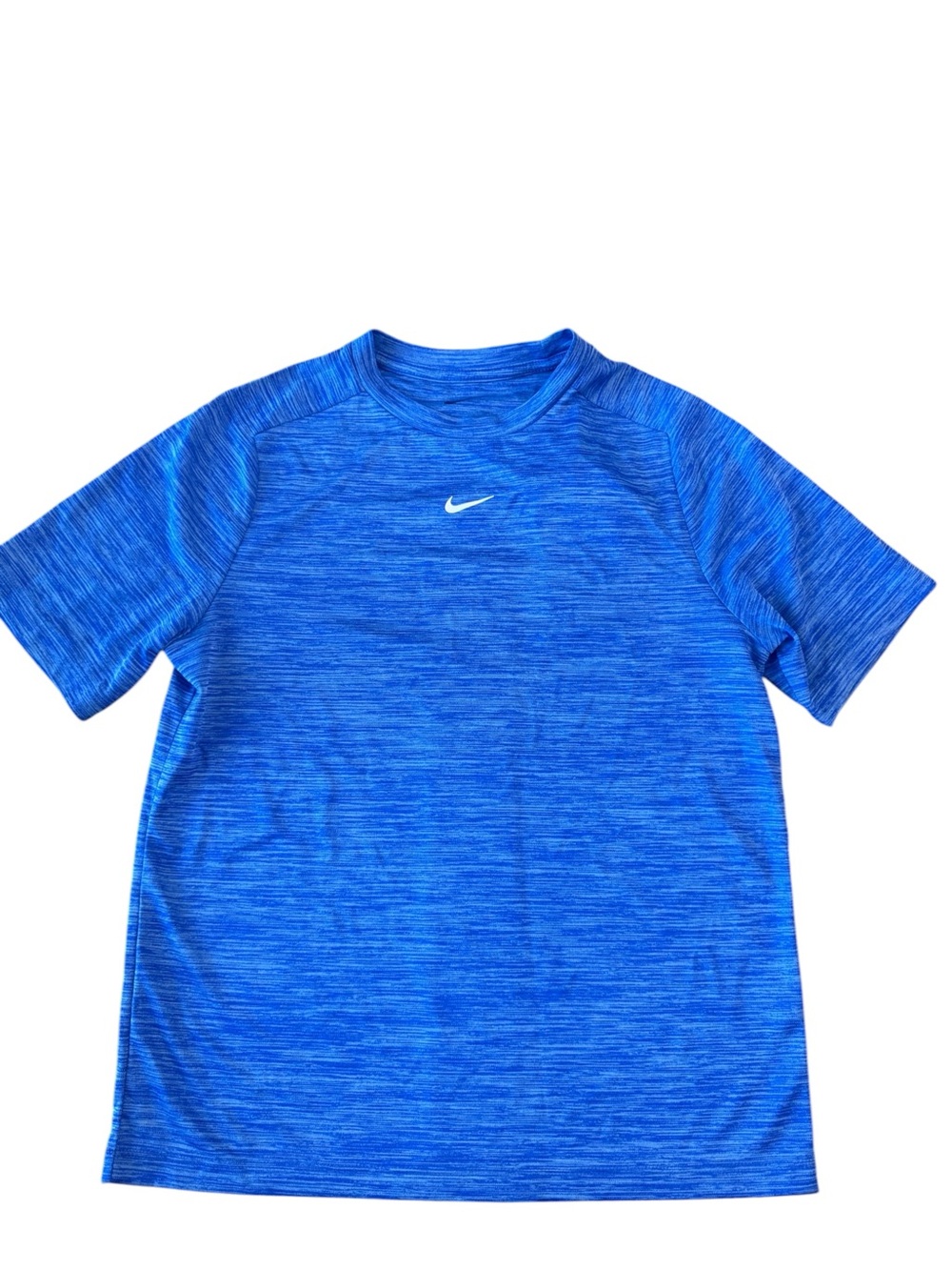 Nike Dri-Fit NWT Blue Athletic Short Sleeve Tee Youth Large Athlete Sporty